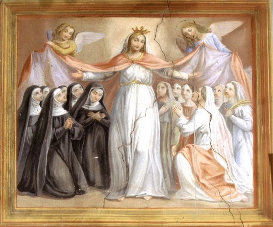 32-Orsola Caccia-Madonna e suore Orsoline  